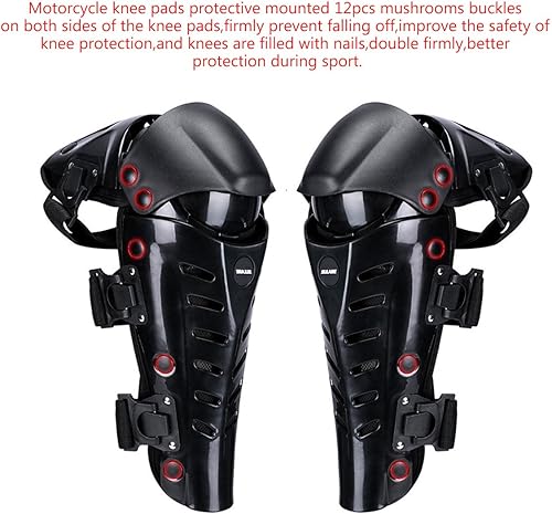 Miniatura 2 de GES Rodilleras para motocicleta, motocicleta, rodilleras protectoras