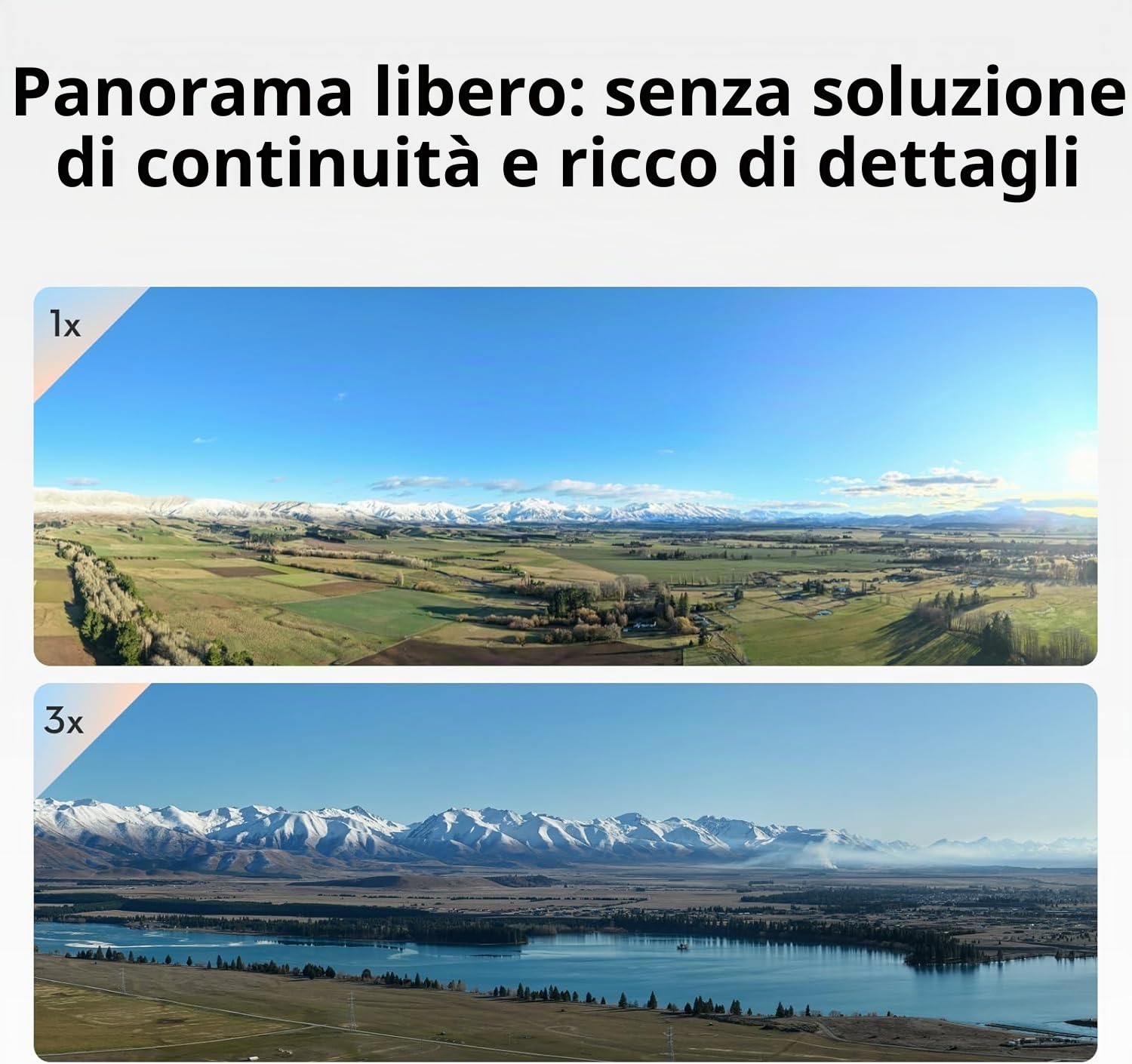 DJI Air 3S Combo Fly More (RC 2 con schermo), drone con fotocamera grandangolare CMOS 1" e teleobiettivo medio per adulti, 4K/60fps, rilevamento omnidirezionale e 3 batterie per volare più a lungo