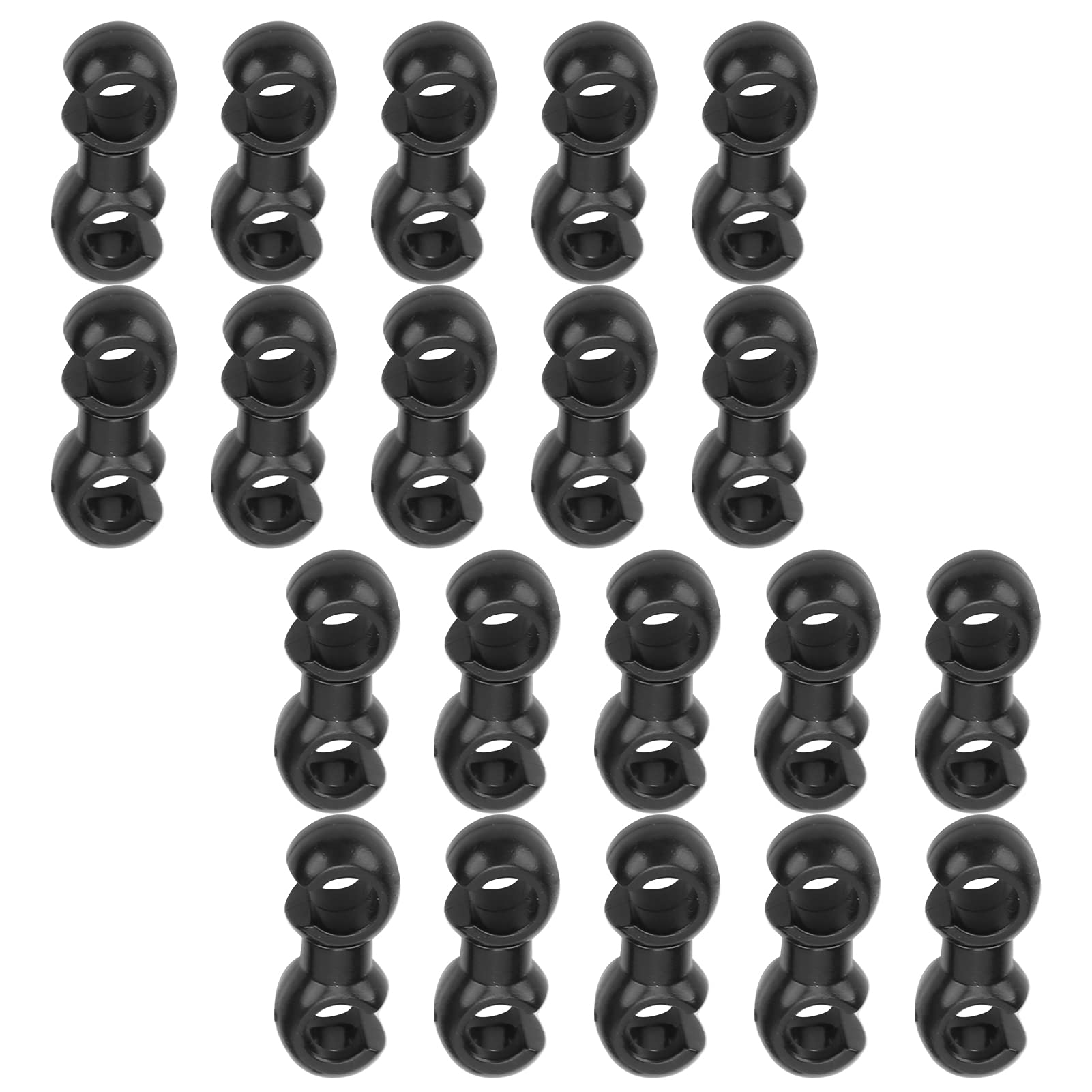 Lot De 20 Crochets Rotatifs En S Pour Câble De Changement De Vitesse