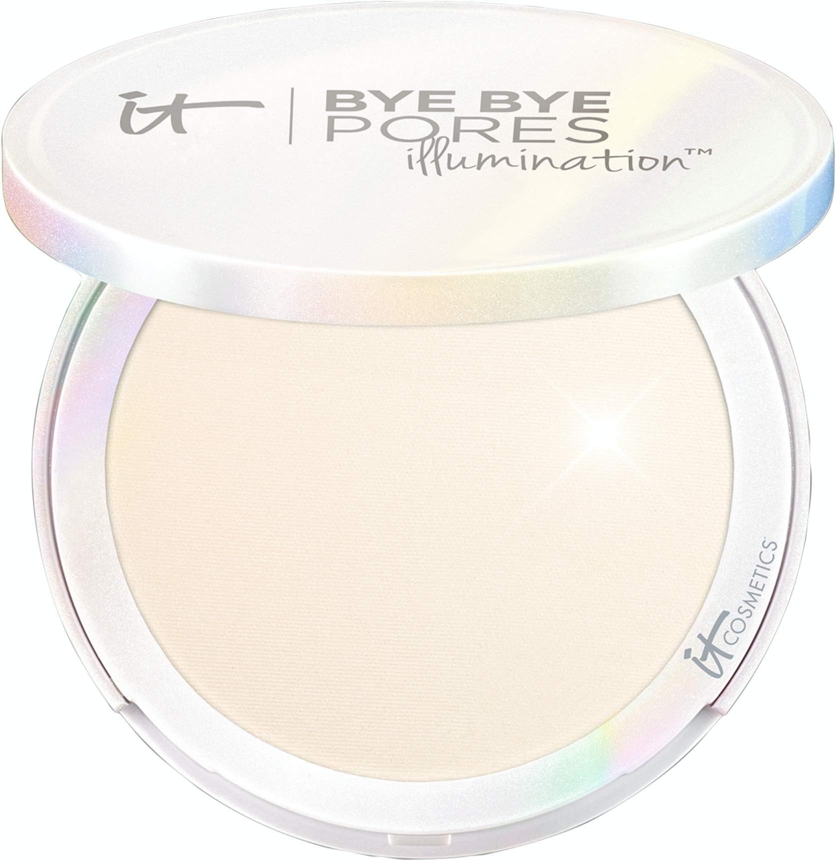 It Cosmetics Bye Bye Pores Illumination Poreless Finish Airbrush Pressed Powder in Radiant Transulcent 0.31 oz