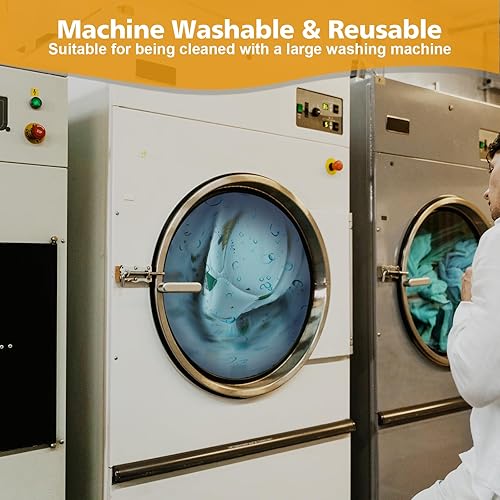 Miniatura 6 de Tapete de juego de espuma para bebés de 50 x 50 pulgadas, tapete de 1 pulgada de grosor para gatear, tapete de piso inodoro, tapete acolchado