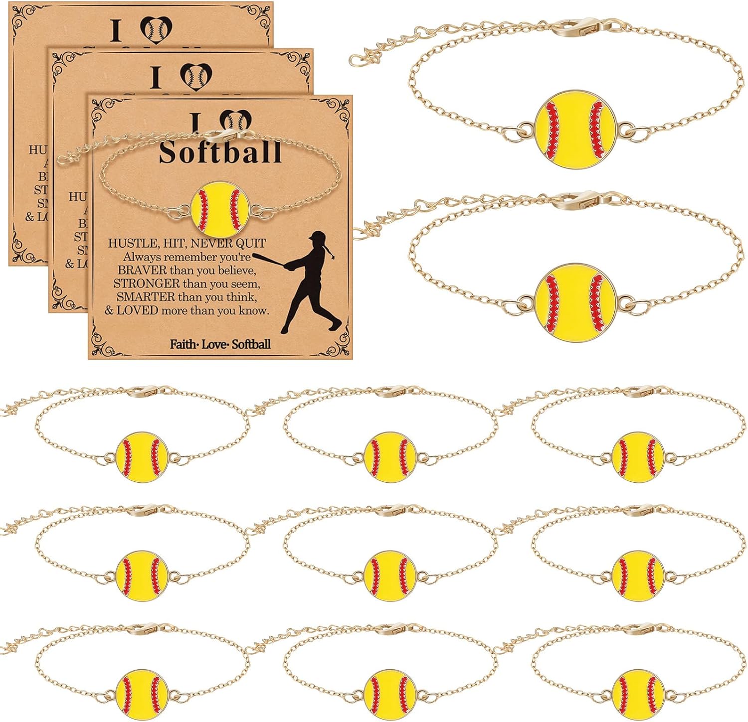 Basketball Volleyball Softball Soccer Bracelet Gifts Senior Night Gift Volleyball Softball Soccer Party Favor Sport Team Gift for Teen Player