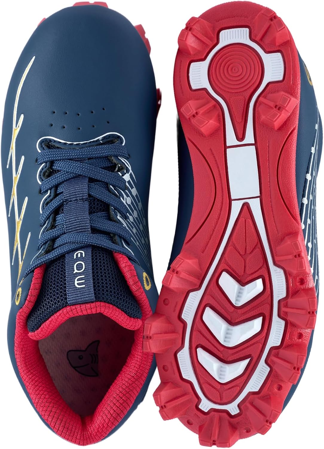 EQW Kids Baseball Cleats for Kids Softball Cleats ，Non-Slip, Durable