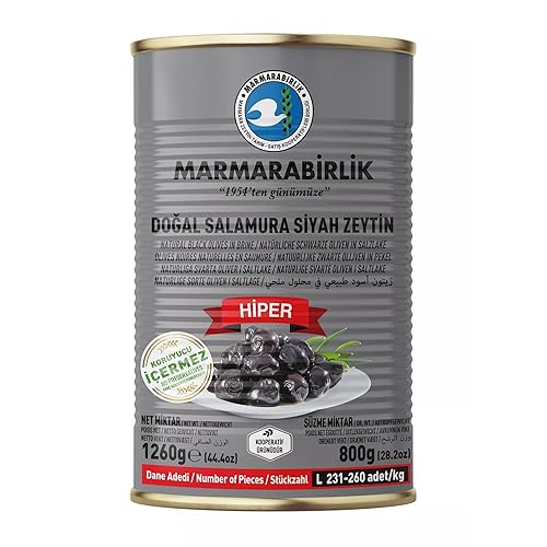 marmarabirlik Hyper aceitunas negras1.8lb