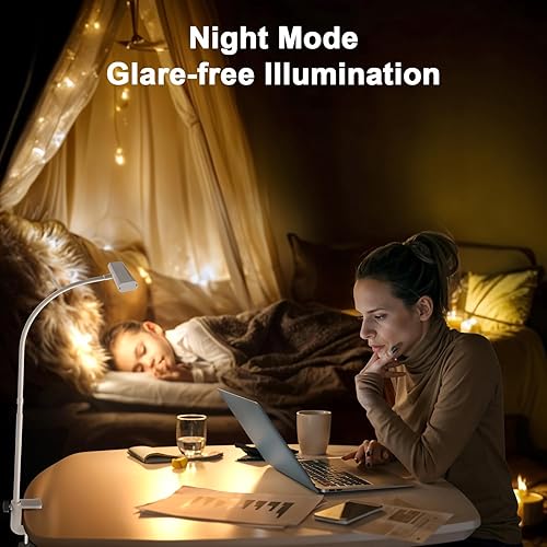 Miniatura 5 de Lámpara de escritorio blanca Blanco,Negro,https://www.amazon.com/dp/undefined