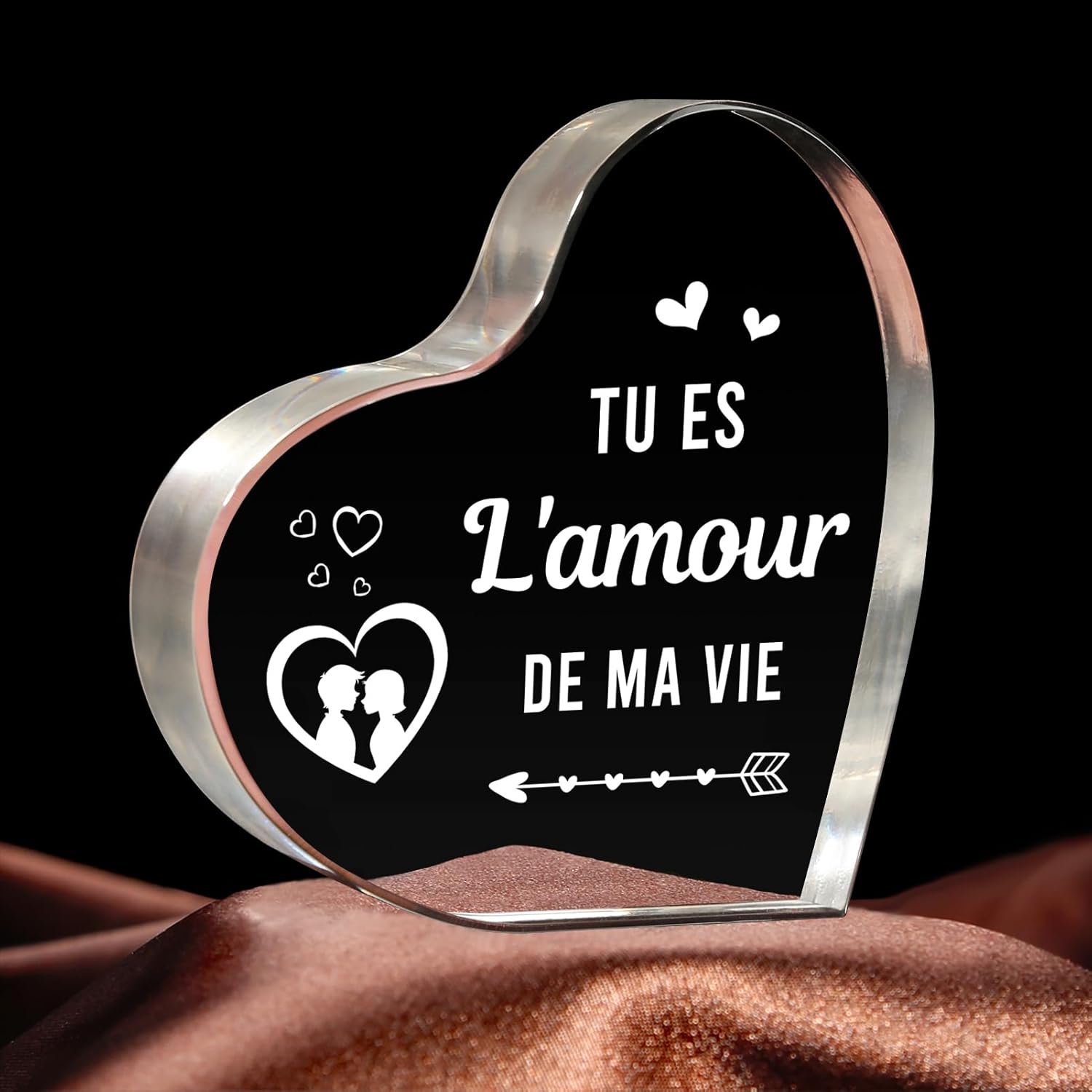 Giftasy Cadeau Homme/Femme Amour - Décoration Acrylique, Cadeau Anniversaire Homme, Cadeau Homme...