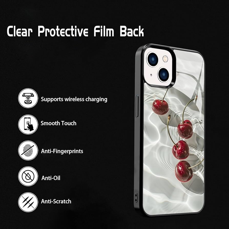 Amazon.com: qizjio Cherry Phone Case Shockproof Protective