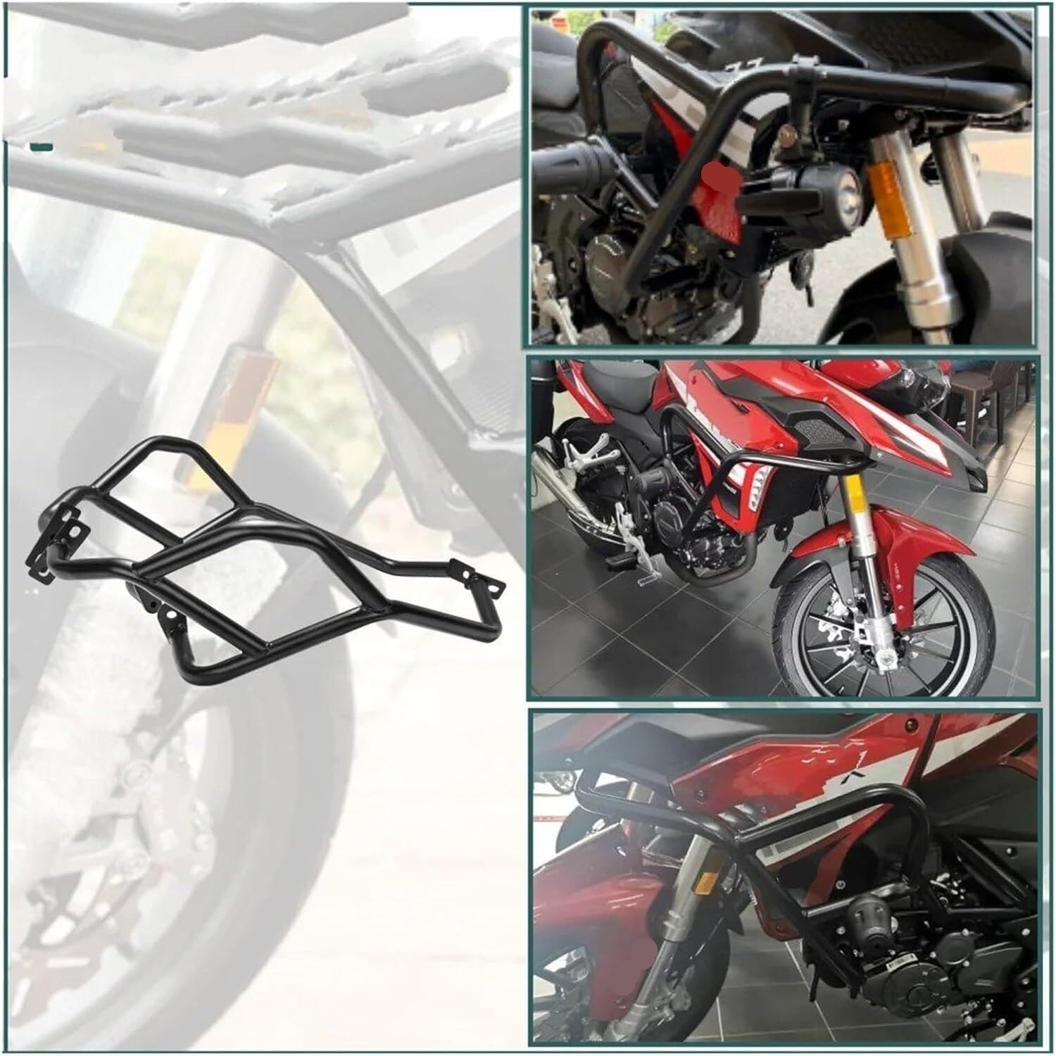Barre protezione moto Barre paramotore per moto per Benelli Trk251 BJ250 2018-2023 2024 2025 TRK 251 BJ 250 Barra paraurti superiore