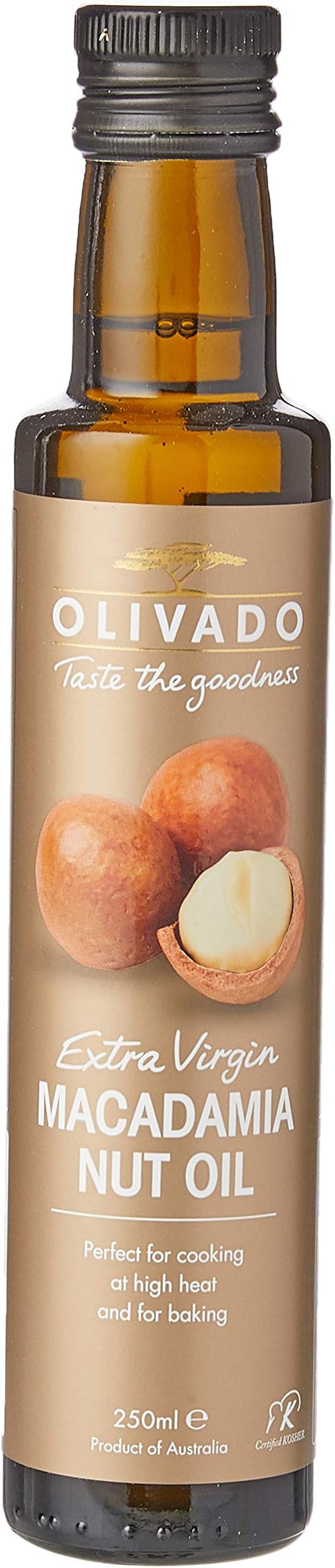 Olivado Extra Virgin Macadamia Oil 250ml (Pack of 2)