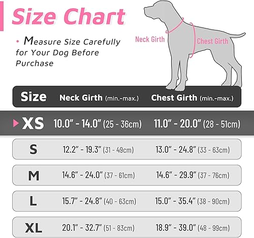 Miniatura 2 de Eagloo Arnés para perro pequeño, sin tirones, chaleco de servicio con tiras reflectantes y asa de control, ajustable y cómodo para caminar