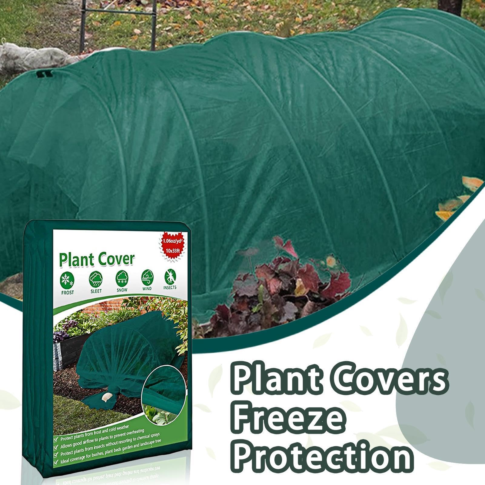 Coperture Di Protezione Dal Per Piante Resistente Traspirante | Copertura Isolante per la Protezione degli Alberi da Giardino Per Cortile Serra Commerciale Alberi Arbusti Fiori Orta