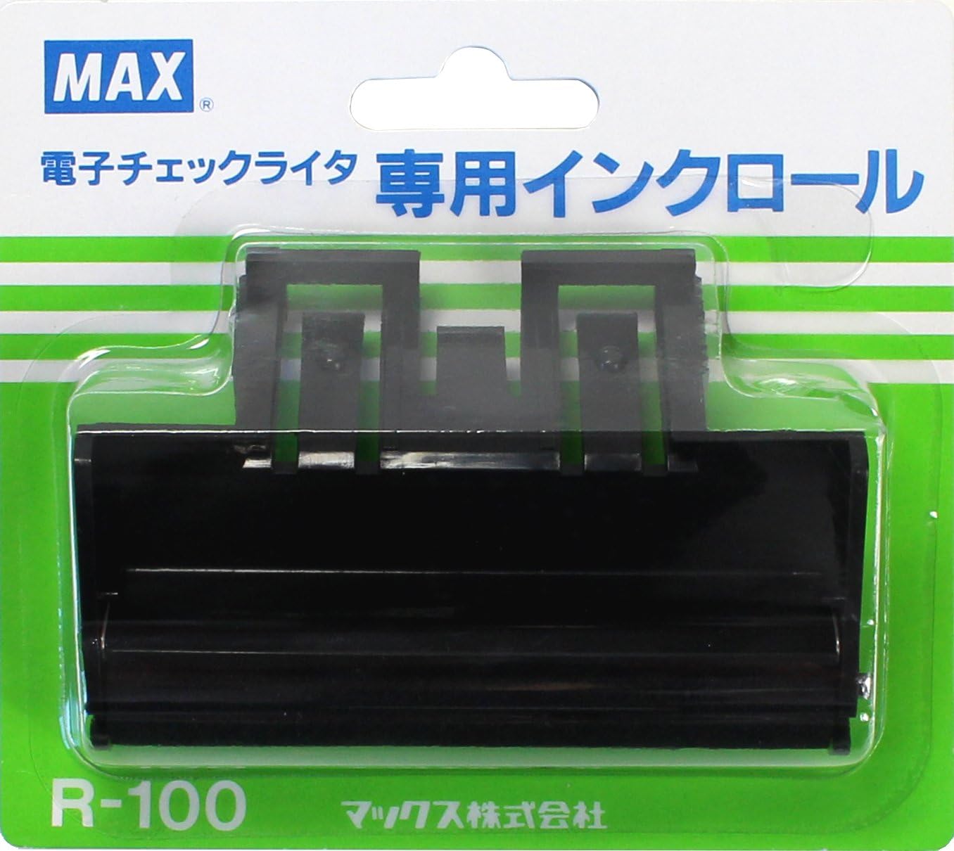 Amazon.com: MAX R-100 Ink Roll for Electronic Check Writer, Black