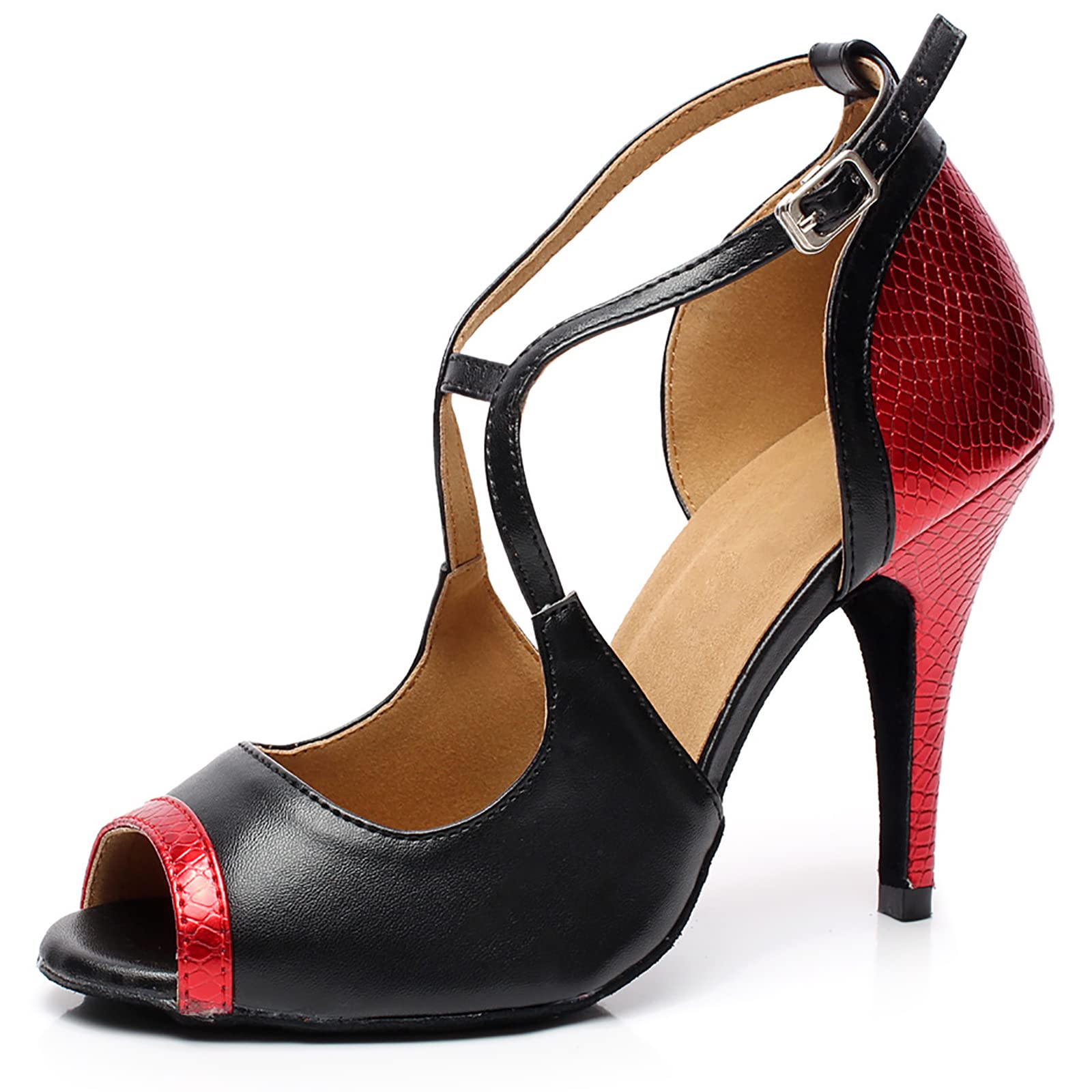 Damskie buty do tańca latynoskiego, salsa, profesjonalne buty do tańca, na wesele, imprezę, wysokie obcasy