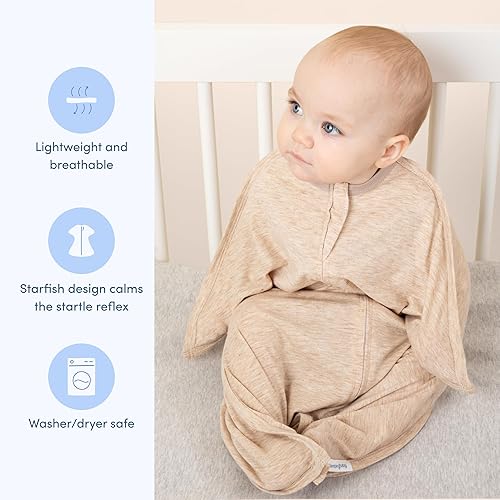 Miniatura 3 de SleepingBaby Manta de transición de polietileno con cremallera Zipadee-Zipadee-Zipadee-Zipadee-Zipadee-Wrap para bebé Extra pequeña de 3 a 6 meses 8