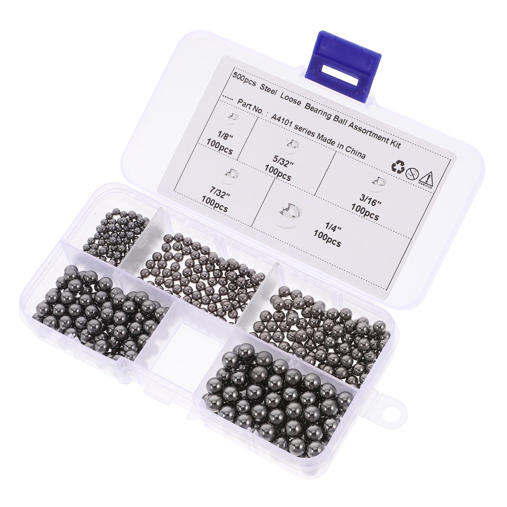 Bolas de rodamiento de acero para motocicletas y vehículos kit de 500 piezas para ruedas
