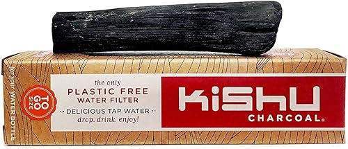 Filtro de carbón regular Kishu de Kishu Charcoal para jarras, Negro