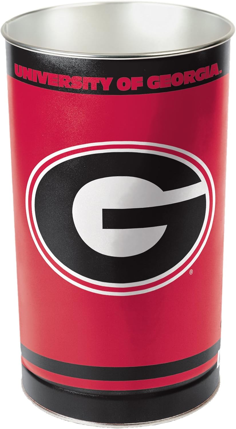 NCAA Bulldogs Wastebasket Sports Fan Office