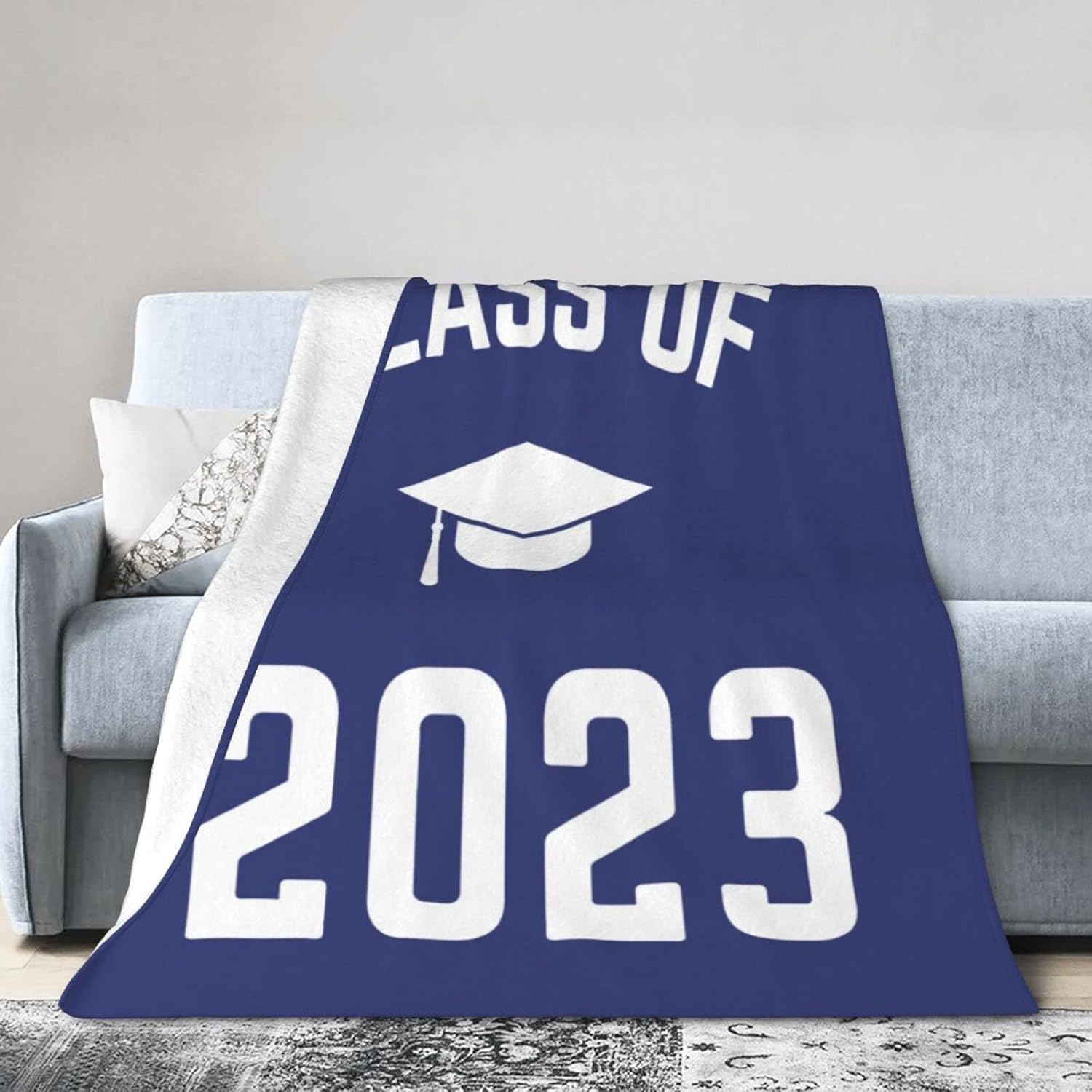 Class of 2023 Seniors 23 Senior Graduation Throw Blankets