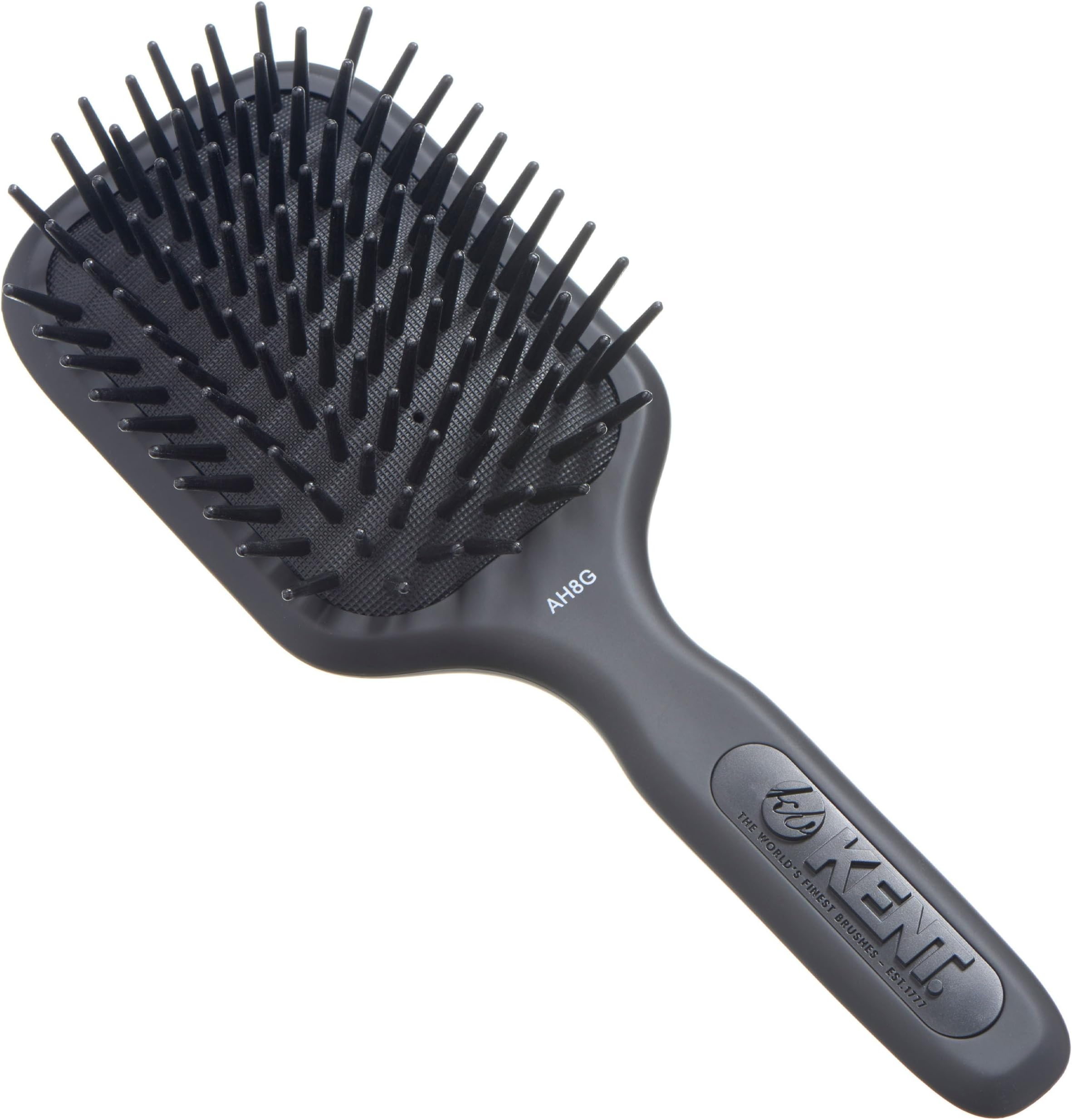 Medium Phat Pin Cushioned Base Hair Brush - AH8 Grey (PACK OF 1)