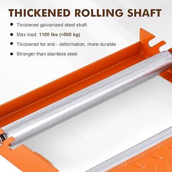 Cable Dispenser Portable Multi Purpose Wire Reel Holder - 1100lb Heavy Duty Capacity for 12-27 Diameter Reels | Cable Roller Stand