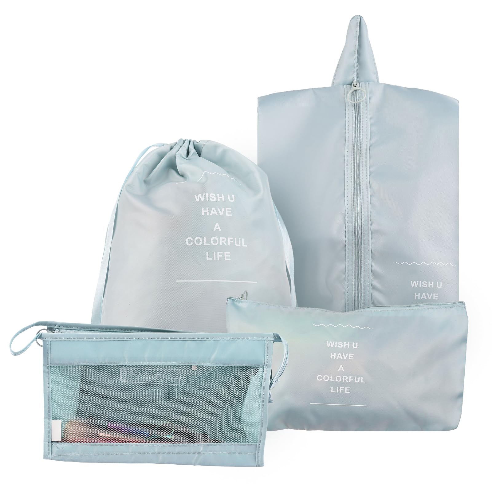 Sac de rangement à bagages Fafeicy avec plusieurs sacs en filet