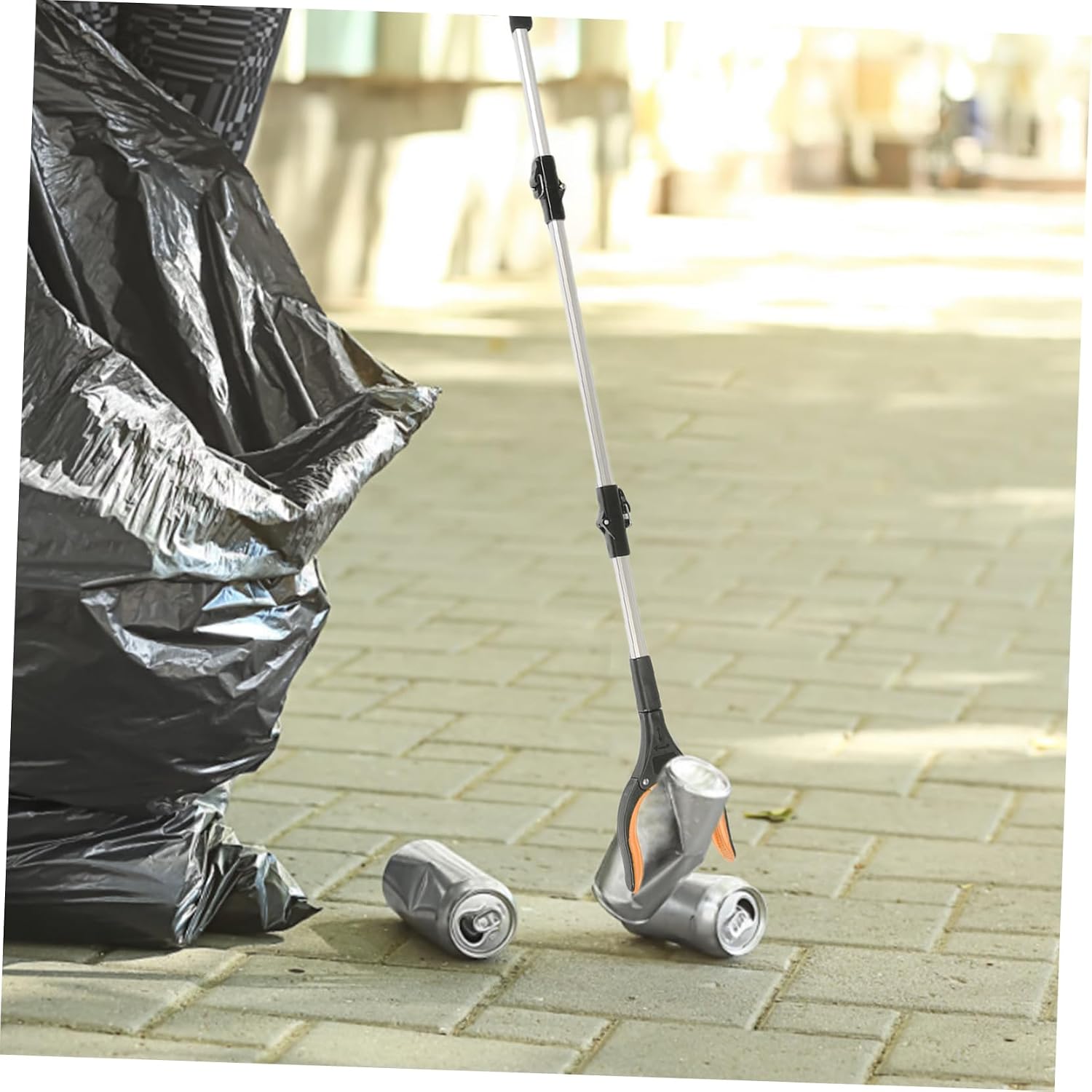 Garbage Grabber Tool Long Reach Trash Picker Comfort Handle for Home Outdoor Cleaning