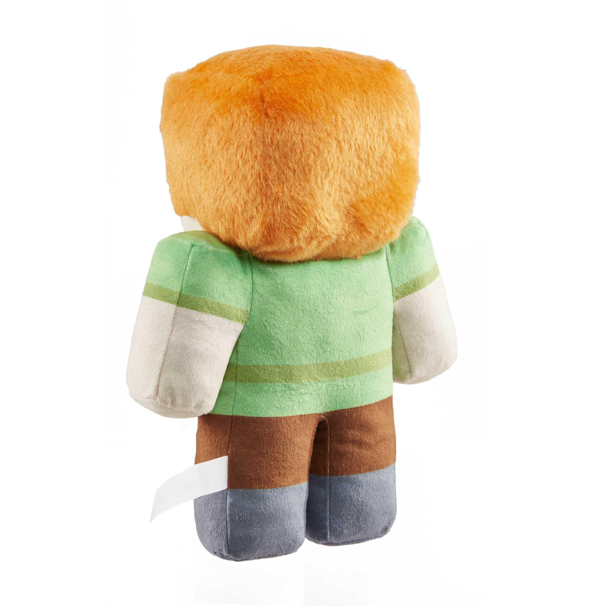 Mattel Minecraft Peluche Alex, personaje del videojuego, juguete +3 años (HLN12)