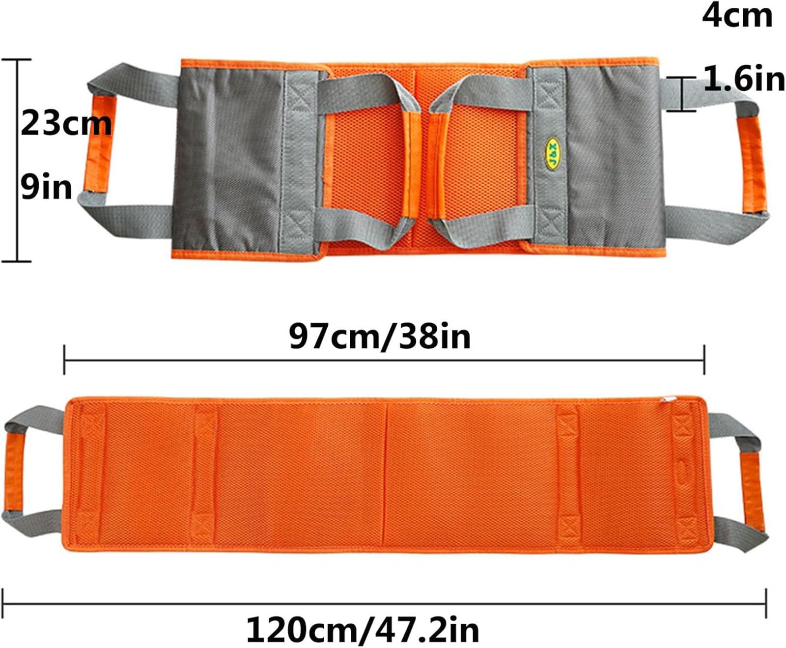 Cinturón de transferencia para un manejo seguro del paciente, correa de lactancia con asas para asistencia de movilidad, ideal para personas mayores, discapacitadas o lesionadas