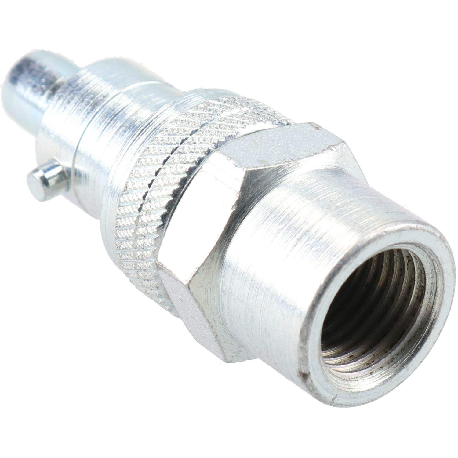 Acoplador aire PCL 1/4" BSP rosca cuerpo giratorio y adaptador macho Racores