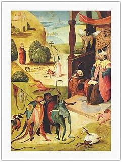 St. James and the Magician - Vintage Magic Poster by Hieronymous Bosch c.1600s - Bamboo Fine Art 290gsm Paper (Unframed) 12x16in