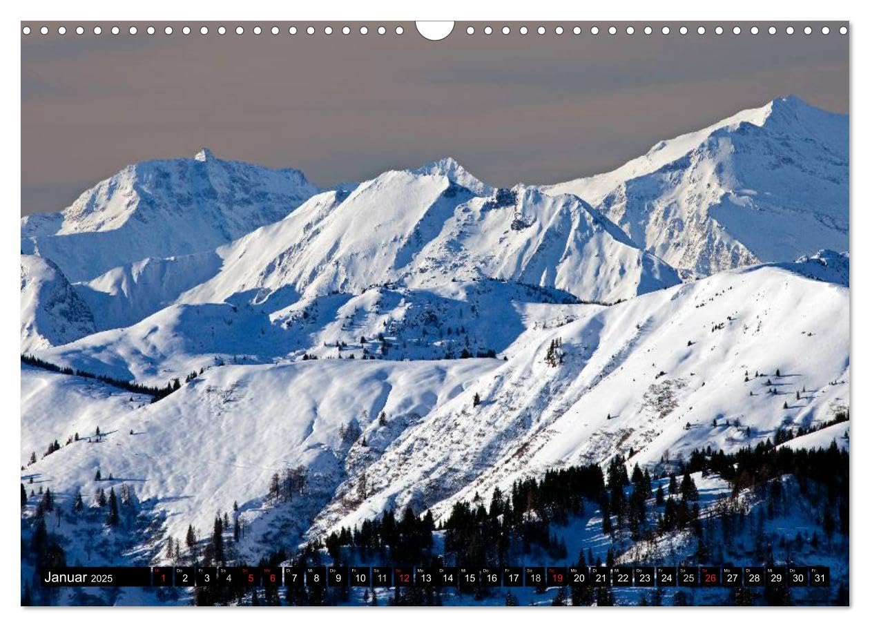 Meine Giganten in den Alpen Österreichs (Wandkalender 2025 DIN A3 quer), CALVENDO Monatskalender: Meine höchsten Berge in Österreich (CALVENDO Natur)