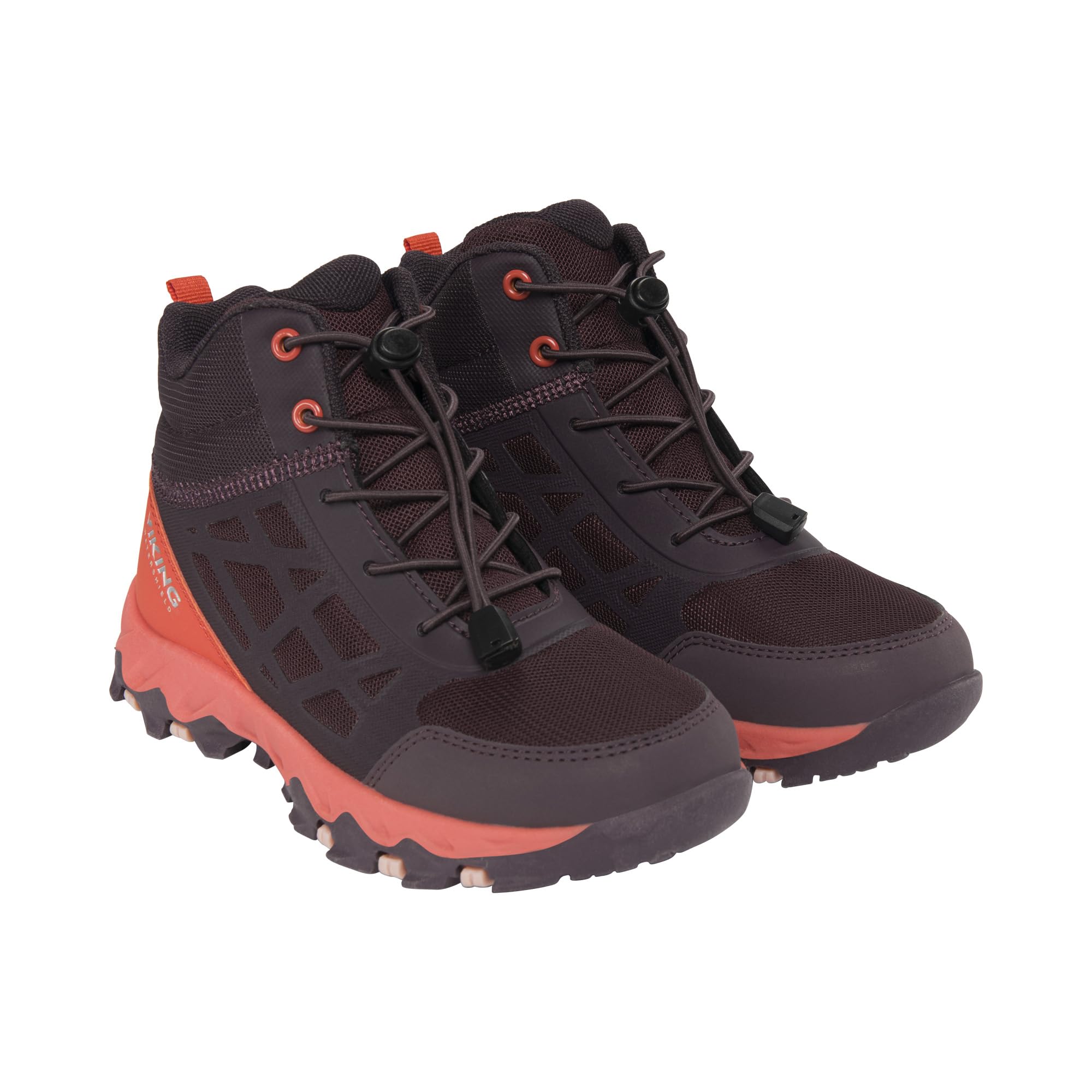 Viking Track Mid WP SL, Zapatillas de Senderismo Unisex niños