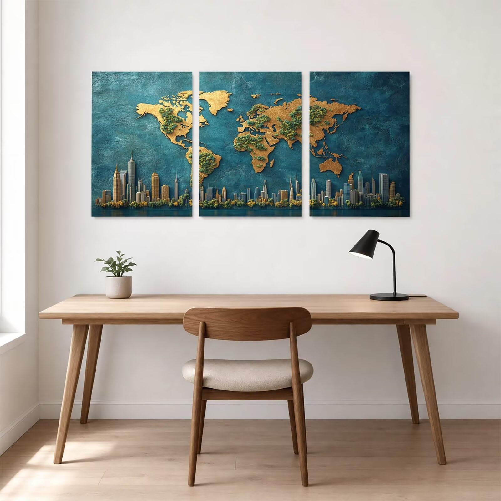 3 sztuki Mount Fuji Diamond Painting Dorośli 5D Diamentowe Malarstwo Torii, Diamentowe Malowanie DIY Dorośli 40 x 60 cm x 3, Kryształ Sztuka Haft Ścieg Krzyżowy Obrazy Dekoracja Salon Nowoczesny HXZH