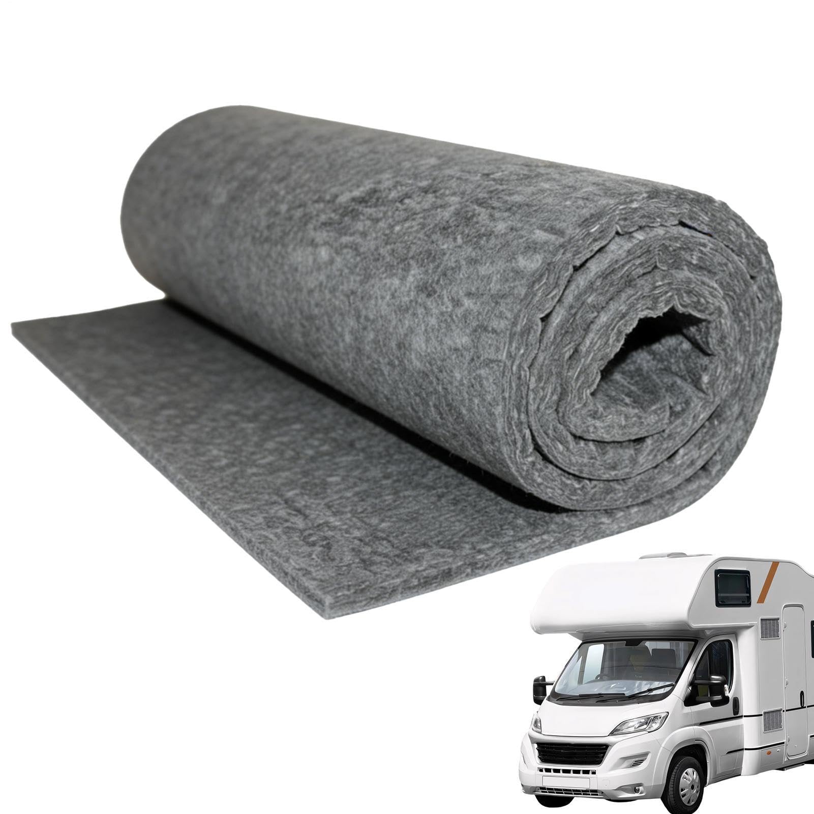 Wyłumienie Samochodu Mata Samochodowa 1x2 m do Cięcia | Izolacja Akustyczna Do Drzwi Samochodowych Do Samochodów Osobowych, Dostawczych, SUV, Kamperów, Drzwi, Dachu, Podróży,
