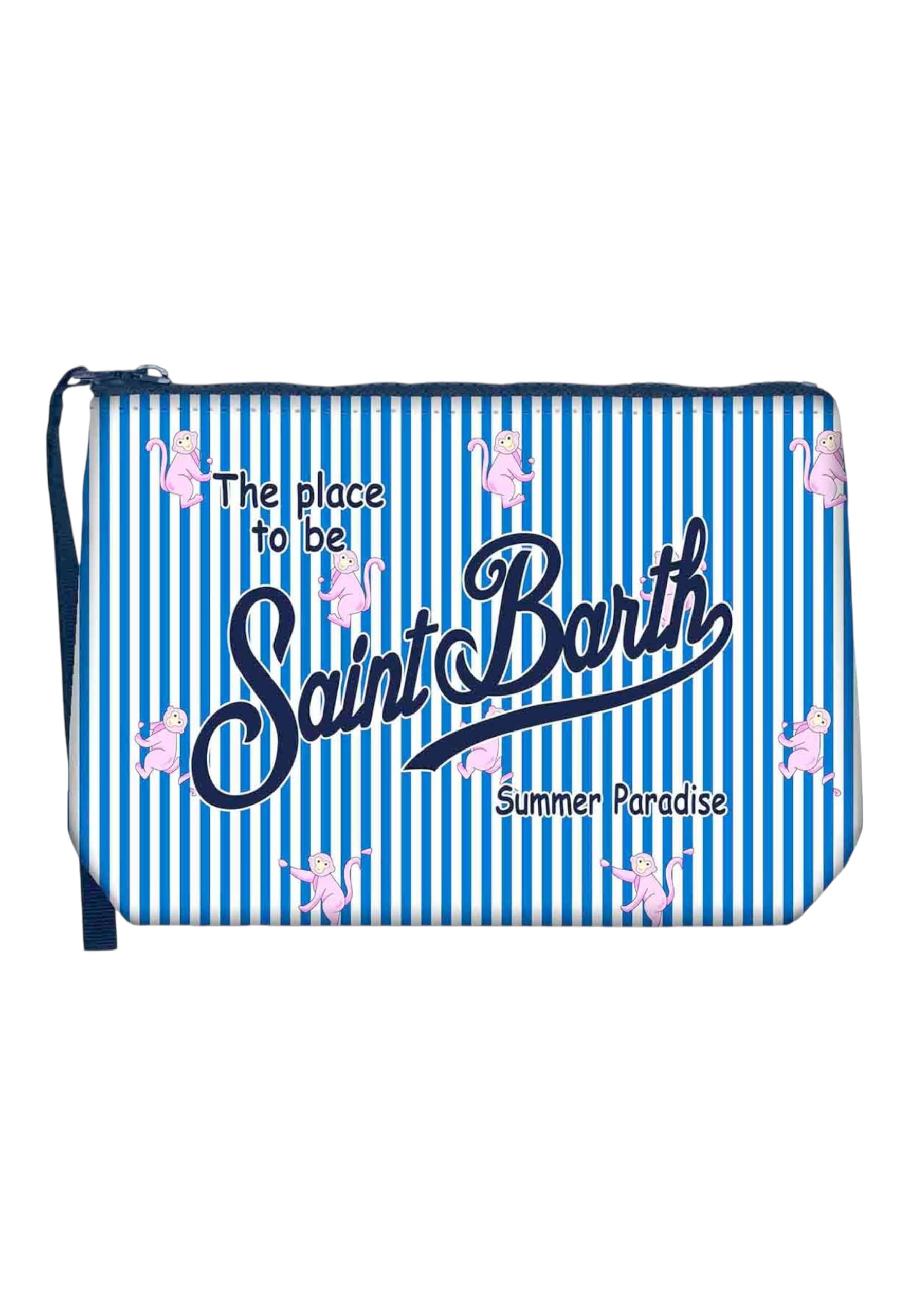 Saint Barth Mc2 Donna Pochette ALIN001 Gomma Blu Chiaro Taglia Unica