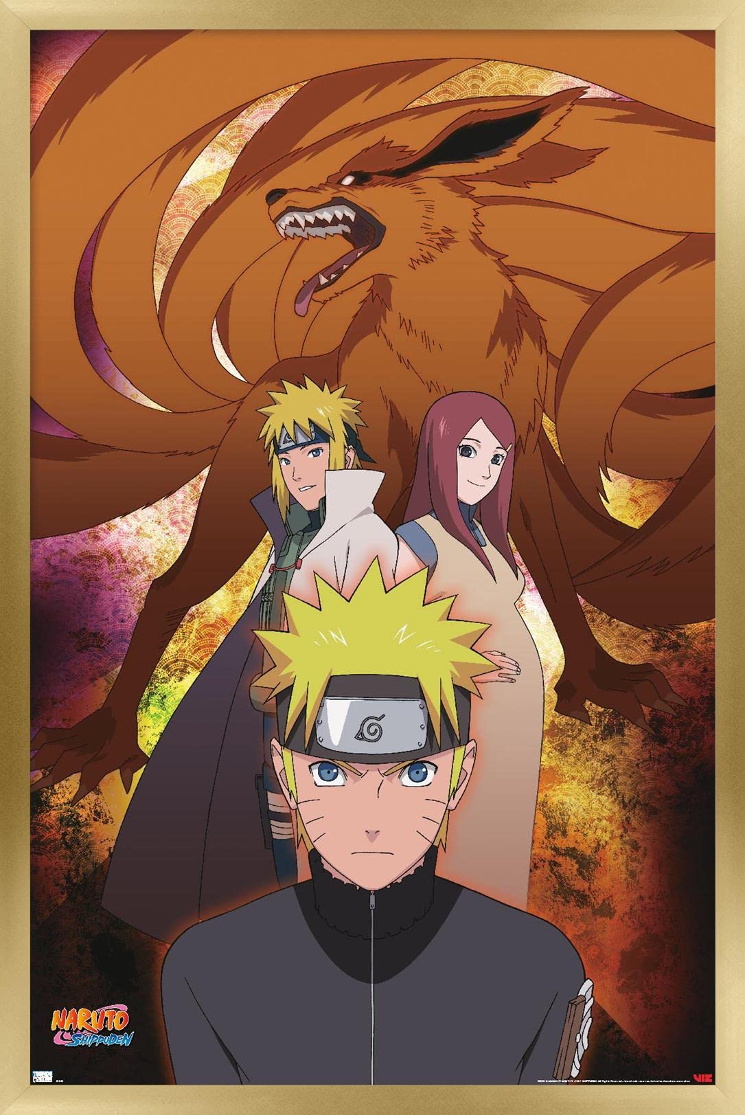 Amazon.com: Trends International Naruto Shippuden - Nine-Tails