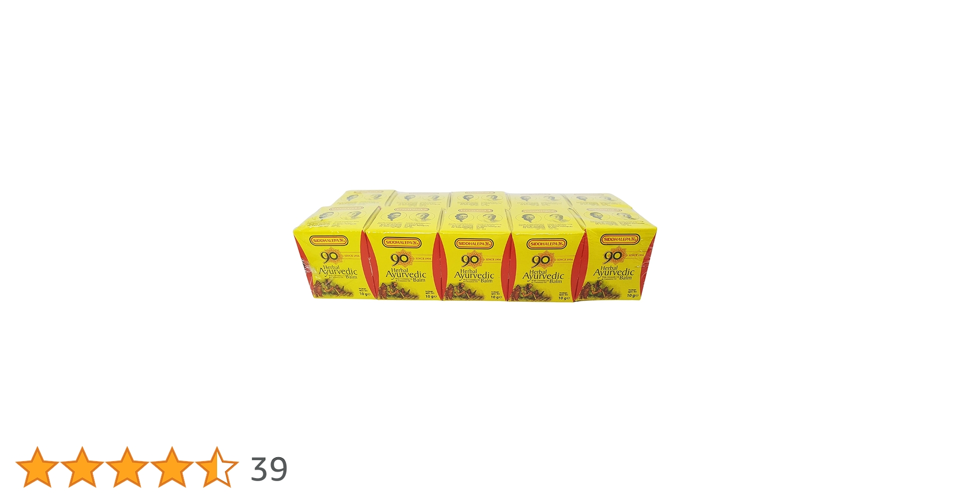Amazon.co.jp: Siddhalepa® Balm Ayurveda Balm 10g (Pack of 10