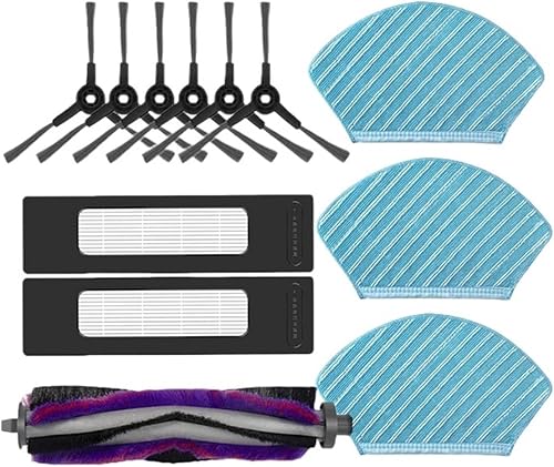 Miniatura 2 de Recambios Accesorios Aspiradora Cepillo de Repuesto HEPA Filtro de Trapos Consumibles Compatible para Midea. M7 M7 Pro (Color  30 piezas)