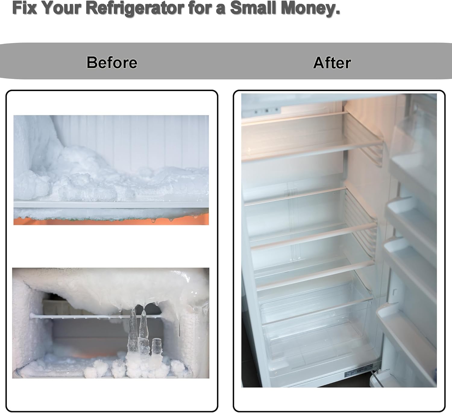 WR51X443 Refrigerator Defrost Heater Assembly Replacement AP2071465 PS303934 Compatible With GE General Electric