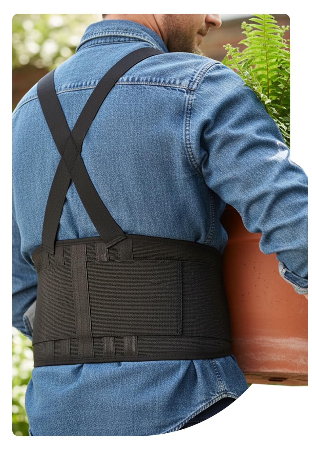 QSX Work Back Brace