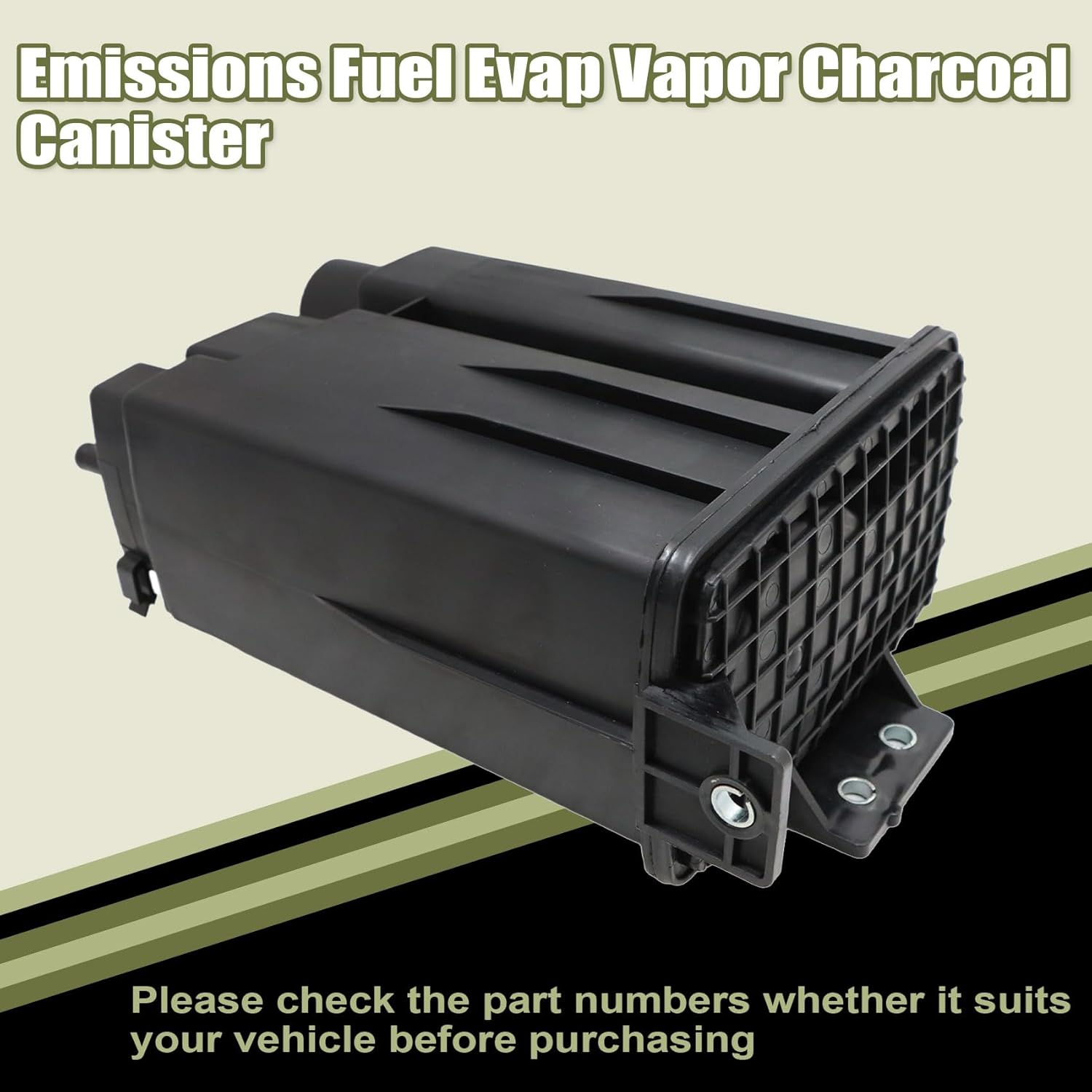 Priprilod Emissions Fuel Evap Vapor Charcoal Canister Compatible With Nissan Infiniti Series 2002-2020 #14950-7Y00C 14950-4BA0A, 14950-7Y000, 14950-7Y00A, 14950-7Y00B