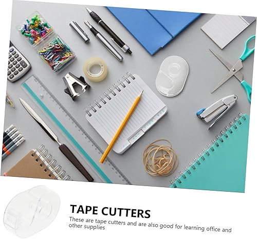 Miniatura 2 de STOBOK Dispensador de cinta Washi, dispensador de cinta de embalaje, dispensador de cinta transparente, dispensadores de cinta wahsi, cortadores de