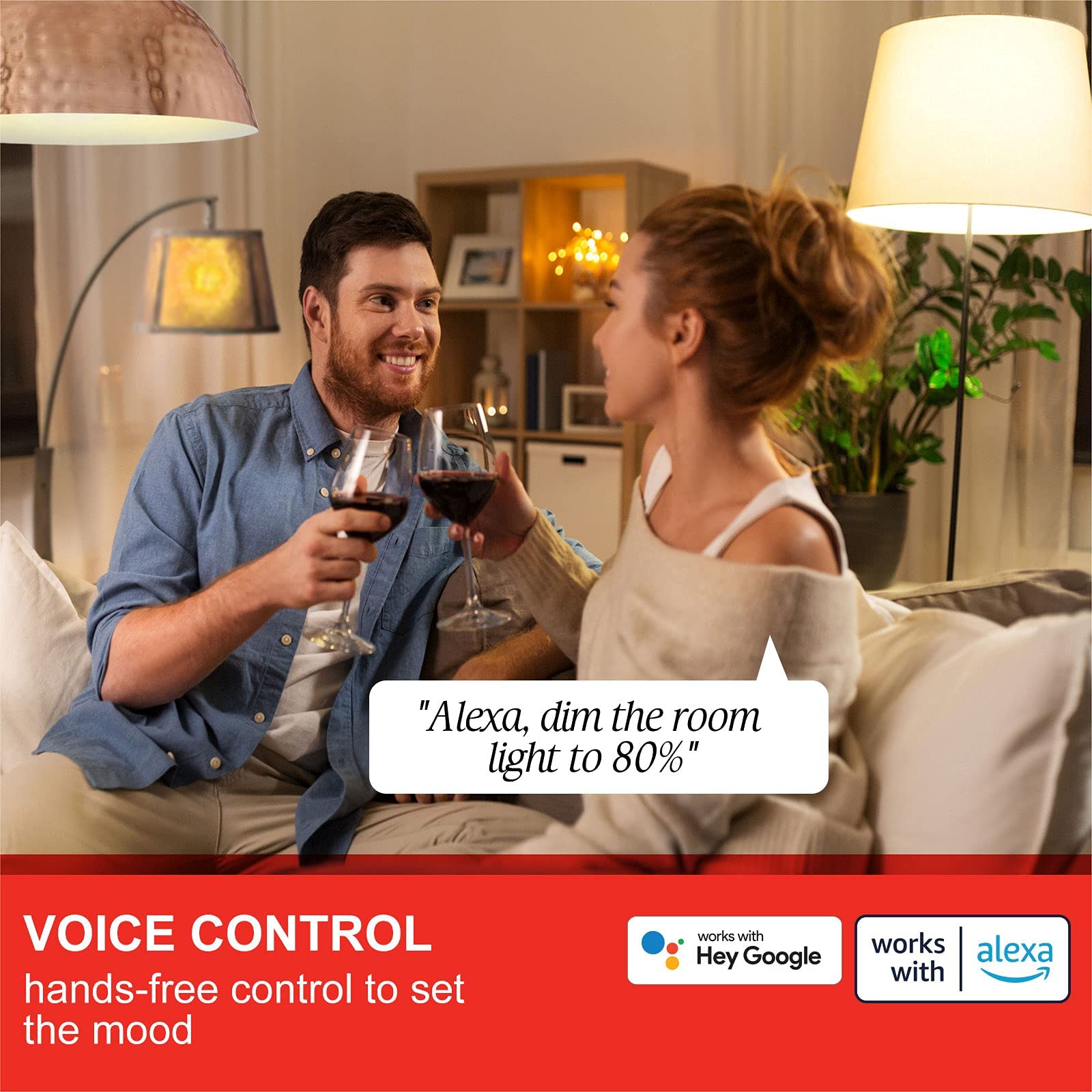 Sengled Bombilla Inteligente Alexa E27, Bombilla WiFi Bombilla Alexa 806lm, Regulable Bombillas Inteligentes, Compatible Alexa y Google Home