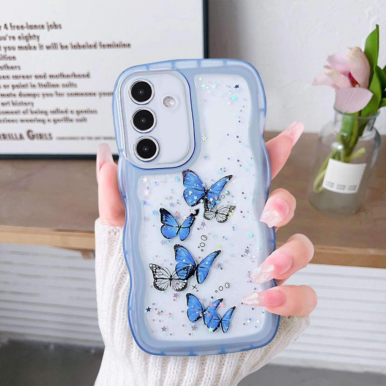 YANJIEER ESONG Süße Leopardenmuster Handyhülle für Xiaomi Re