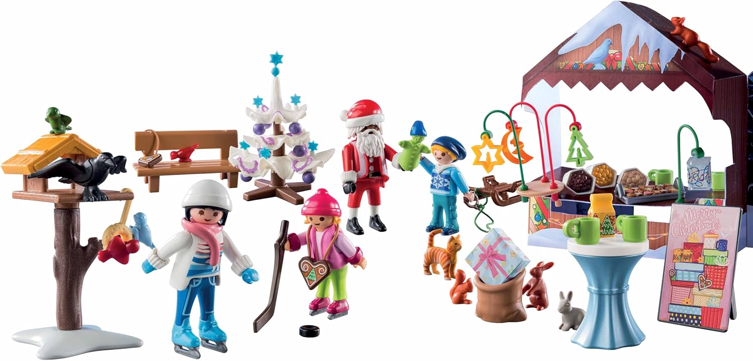 PLAYMOBIL Advent Calendar: Trip to the Christmas Market