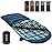 KingCamp Sleeping Bag for Adults, Cold Weather & Warm XL Big and Tall Flannel Sleeping Bags with Compression Sack Portable Waterproof Essentials Gear Accessories for Outdoor Camping (Navy Left)