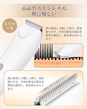 Amazon | MAXGROOM レディース シェーバー VIOシェーバー 電気