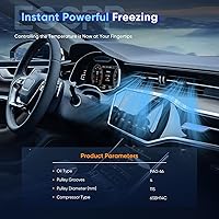 Vista 6 de ECCPP Compresor de A/C con embrague 2014-2018 Compatible con Compresor de aire acondicionado Ford Focus 2.0L