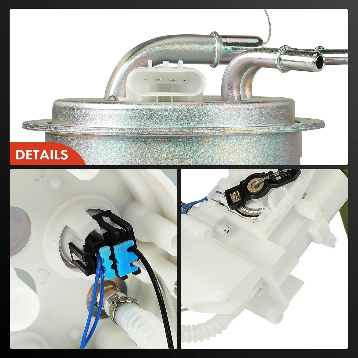 A-Premium Electric Fuel Pump Module Assembly with Sending Unit Compatible with Chevrolet Suburban 2500 2004-2007 & GMC Yukon XL 2500 2004-2007, V8 6.0L 8.1L, Replace# 953-5133
