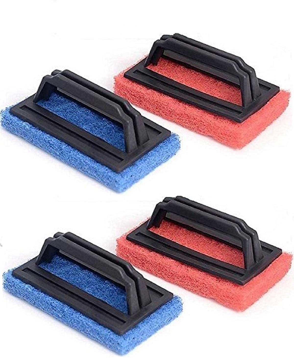 Antiter® Scrubber Brush for Bathroom Kitchen Floor Cleaner, Floor Scrub Pad, Tile Cleaning Scrubber Brush, Sink Cleaning Brush(Pack of 4), Multicolour (B096SCJ59V) Amazon Price History, Amazon Price Tracker